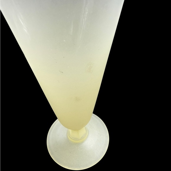 Blendo Pilsner Drinking Glasses Colorful Frosted Vintage Mid-Century Modern MCM - Picture 8 of 11